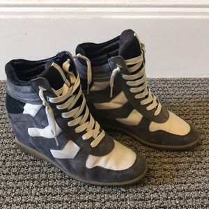 Sam Edelman Suede Wedge Sneakers!